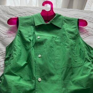 DEREK LAM 10 CROSBY - Sleeveless Mini Dress - NEW - Green - Size 10